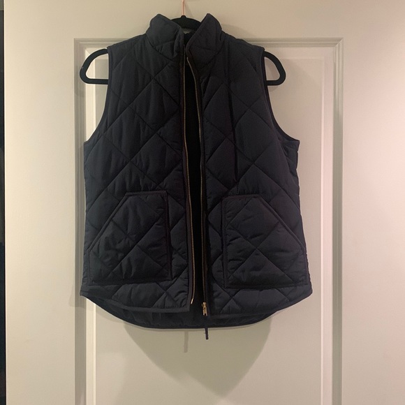 J. Crew Jackets & Blazers - Women J. Crew navy vest!!